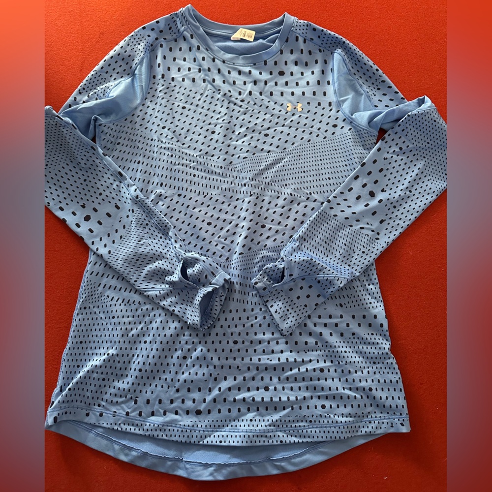 Under Armour Light Blue ColdGear Shirt